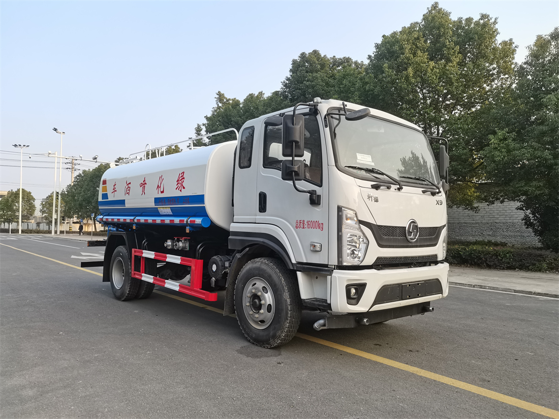 12噸灑水車-湖北旺龍陜汽軒德X9國(guó)六12立方灑水車廠家價(jià)格