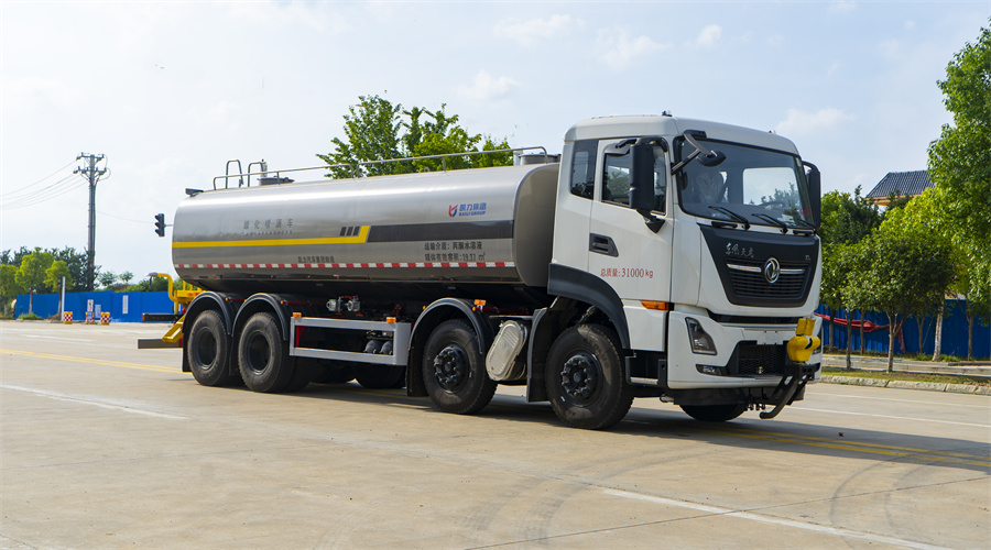 25方 21噸東風天龍前四后八灑水車 凱力做工